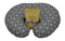 Adorology Nursing Pillow Slipcover (Cover ONLY) for Boppy, Gray Arrow Design, Pillow NOT