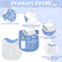7-Pack Cotton Waterproof Baby Bibs - Perfect for Feeding
