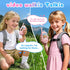 YUSSBCU 2 Pack 3-12 Upgraded Video Walkie Talkies for Kids, Rechargeable Voice/Video Call Kids Walkies Talkies, Toddler