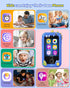 Kids Toy Smartphone for Boys Ages 3-8, Fake Play Phone with Music Player, Dual Camera, and Puzzle Games