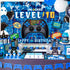 10th Birthday Decorations for Boys Happy 10th Birthday Banner, 10th Video Game Birthday Decorations Cheers to 10 Years Party Supplies 6 x 3.6ft