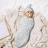 Qiohoey Volleyball Newborn Swaddle Blanket with Beanie Hat and Receiving Blanket - Soft Baby Sleep Sack and Wraps