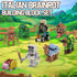 Myth Qholve 8 1 Italian Brain Rot Unique Cartoon Characters Building Blocks in Educational & Entertaining Gift Idea