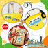 OTAITY 24 Sheets Train Stickers for Kids, Make-a-face Sticker, Make Your Own Train Mix and Match Stickers for DIY