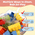 115 3+, Playset PCS Large Building Blocks, Educational STEM Toys for Kids Ages Creative Construction for Preschool