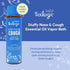 12.9 Oz Oilogic Stuffy Nose & Cough Essential Oil Vapor Bath for Babies & Toddlers - Gentle Baby Bath Essentials