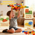 115 3+, Playset PCS Large Building Blocks, Educational STEM Toys for Kids Ages Creative Construction for Preschool