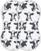 Mazeann Farm Cows Cute Burp Cloths Baby Boys Girls Absorbent Soft Cotton Burping