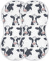 Mazeann Farm Cows Cute Burp Cloths Baby Boys Girls Absorbent Soft Cotton Burping