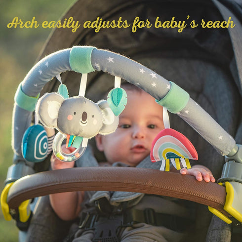 Taf Toys Koala Daydream pram, Stroller & car seat Arch | Ideal for Infants & Toddlers, Activity Arch with Fascinating