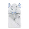 Hudson Baby Unisex Cotton Animal Face Hooded Towel, Gingham Elephant, One Size