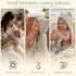 4-Piece Set (2) 6-Layer 32x32 (2) Muslin Baby Towel - Made with Organic Cotton, Bath Towels & Washcloths, Absorbent