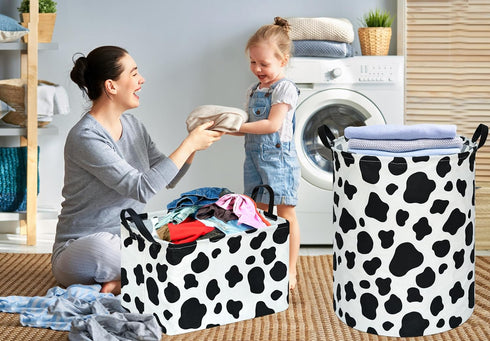 KUNRO Toy Bin Waterproof Storage Organizer for Nursery, Hamper, Home Decor, Kids Bedroom, Baby Gift Baskets