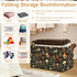 Oeaskly Closet Forest Mushroom Large Storage Bins with Handles, Oxford Fabric Storage Basket, Foldable Organizer