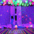 20 LED Light Up Balloons, 12 inch Neon Mixed Colors, Flashing Glow in the Dark for Birthday Party, Wedding, Halloween
