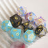 Large Dice Resin Molds DND Silicone Molds - Set of 7 Epoxy Resin Molds for DIY Dice Making in Tabletop Role Playing