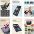 Kastar 2 in 1 Handheld Video Game Console Built-in 500 Classic Mini Games with 5000mAh Battery Pack