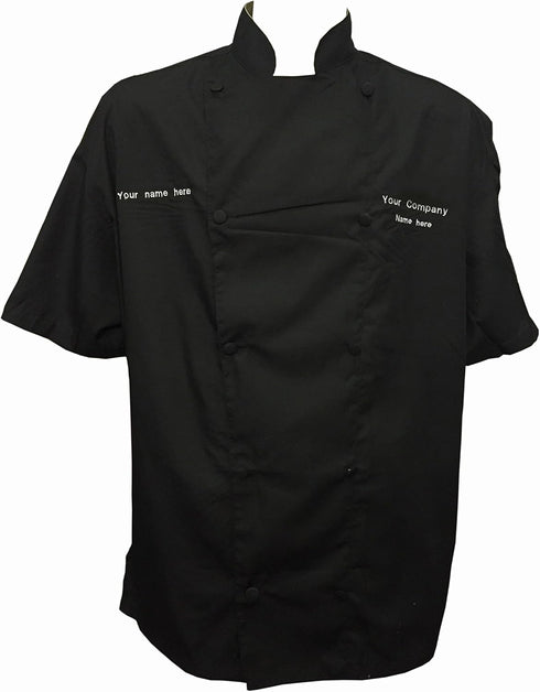 CHEFSKIN Personalized Chef Jacket, Custom Name, Size, Color, Font, Thread - Great Gift for Kids and Adults