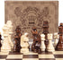 AMEROUS Wooden Chess Pieces Only, Tournament Staunton Wood Chessmen with 3.5 inches King