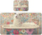 WDdZzyy Cartoon Llama Retro Bathtub Cooling Baby Bed Mattress 28" x 52" Washable