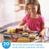 Set 3+ Melissa & Doug Grill and Serve BBQ with Pretend Play Toy Food & Kids Play Kitchen Accessories, Preschool