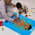 WATINC 35Pcs Brown Skin Color Body Parts Learning Felt Story Board Set - Educational Teaching Storytelling Kit for