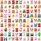 Zhanmai 100 Pcs Mini Plush Stuffed Animal Bulk Small Animal Toys for Kids Birthday Party Favors