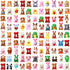 Zhanmai 100 Pcs Mini Plush Stuffed Animal Bulk Small Animal Toys for Kids Birthday Party Favors