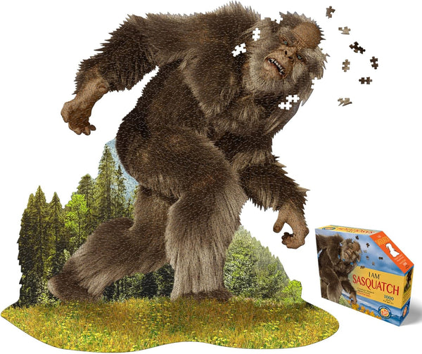 Madd CAPP Sasquatch 1000 Piece Jigsaw Puzzle 7005 - Unique Shaped Border,