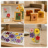MeRGBWLife 6 11"x7" Large Bamboo Flower Press Kit Layers, Even Pressure Plant Press for Adults, DIY Flower & Leaf