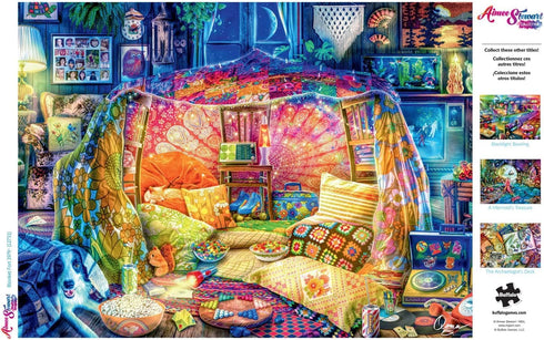 1979-1000 26.75 19.75 Buffalo Games - Aimee Stewart - Blanket Fort Piece Jigsaw Puzzle for Adults -Challenging Puzzle