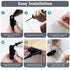Furniture Wall Anchors (2 Pack), Anti Tip Furniture Straps for Baby Proofing, Metal Earthquake Straps