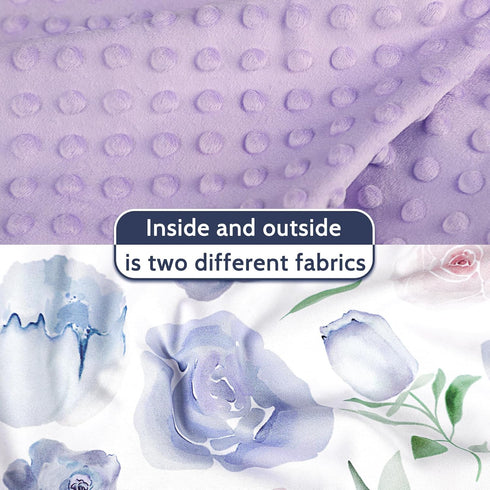 Cozy Baby Carseat Seat Cover Girls, Winter Carseat Canopy, & Warm Cover with Zipper Peep Windows, Infant Minky Carrier