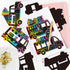 CY2SIDE 60PCS Summer Set Ice-Cream Truck Scratch Cards - Ice Cream Cart Scratch Craft Paper Ornament Gift for Kid