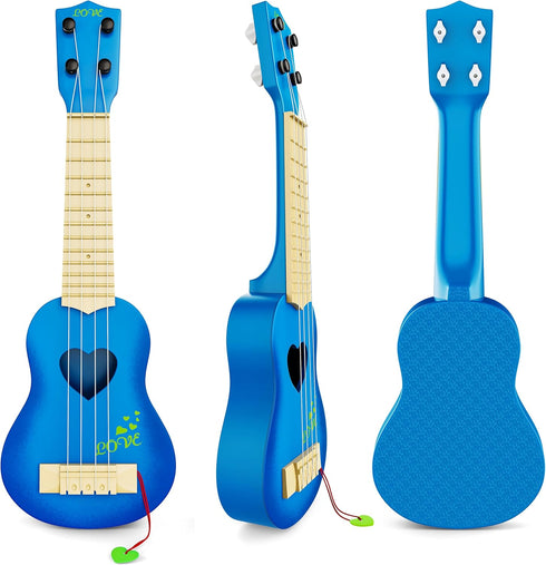 Kids Toy Classical Ukulele Guitar - Musical Instrument in Blue