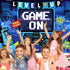 Blulu Video Game Party Decoration, Video Gaming Photo Backdrop Banner for Gamer Room Decor (70.9 x 43.3 Inch)