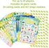 Fancy Land Summer Bingo Game for Kids - 24 Players Hawaiian Tropical Luau Party Favors Supplies