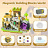 100PCS 3+, Magnetic Blocks, Magnetic Building Blocks, Stacking Magnets for Kids, Sensory Toy for STEM Constructions