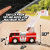 2-N-1 360 16-Inch Maxx Action Firetruck with Joystick Controls, Lights, Siren Sounds, Motorized Movement, and Spinning