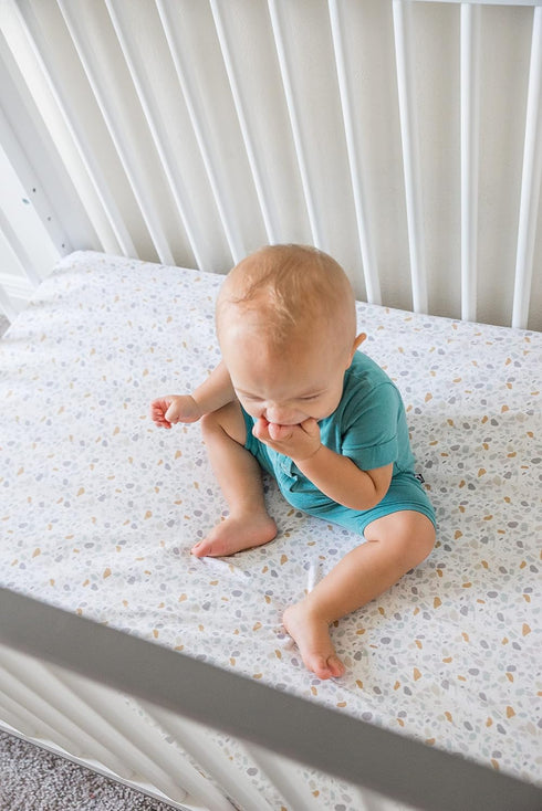 Arlo Premium Fitted Knit Crib Sheet for Crib & Toddler Beds