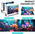 2 Pack 1000 Piece Puzzles for Adults - 2000 Piece Jigsaw Puzzles - Hummingbird Mushroom for White Elephant Gifts