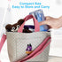 Set Travel Baby Bottle Brush with Extendable Silicone Bottle BrushNipple Brush,Staw Brush,Baby Bottle Soap