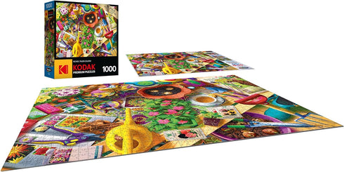RoseArt - Kodak Premium - Inside The Gardener's Shed - 1000 Piece Jigsaw Puzzle for Adults