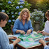 31.5 31.5 Soulchen Blue and Green American Mahjong Mat with Rules for Table, No Creases, Ships Rolled, x Non-Slip Noise