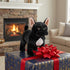 ZHONGXIN MADE 13" Black Bulldog Plush Toy - Realistic Standing Black Bulldog Dog Stuffed Animal, Cute Dog Puppy Plushie