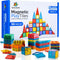 Magnetic Tiles 56 PCS - Building Set for Kids 3-8 Years Old, STEM Magnetic Blocks Toy