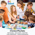 Inspiration Art Dice Set with Art Principles Cards - Color Wheel & Painting Knowledge, 9 Dice for Adults, Creative Gifts