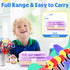 1100+ Set, 3 4-8, 8-12, SMILESSKIDDO Arts Craft Supplies for Kids - PCS Toddler DIY Craft Art Supply Portable Layered