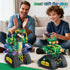 5 1 877 8 9 10 11 12+ HiWEEGO RC Dinosaur Building Toy with Light, in Remote Controll Building Block Kit, PCS Tech