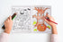 90shine 72PCS Halloween Coloring Books Party Favors for Kids - Bulk Hallowmas Trick or Treat Goodie Bag Stuffer Fillers